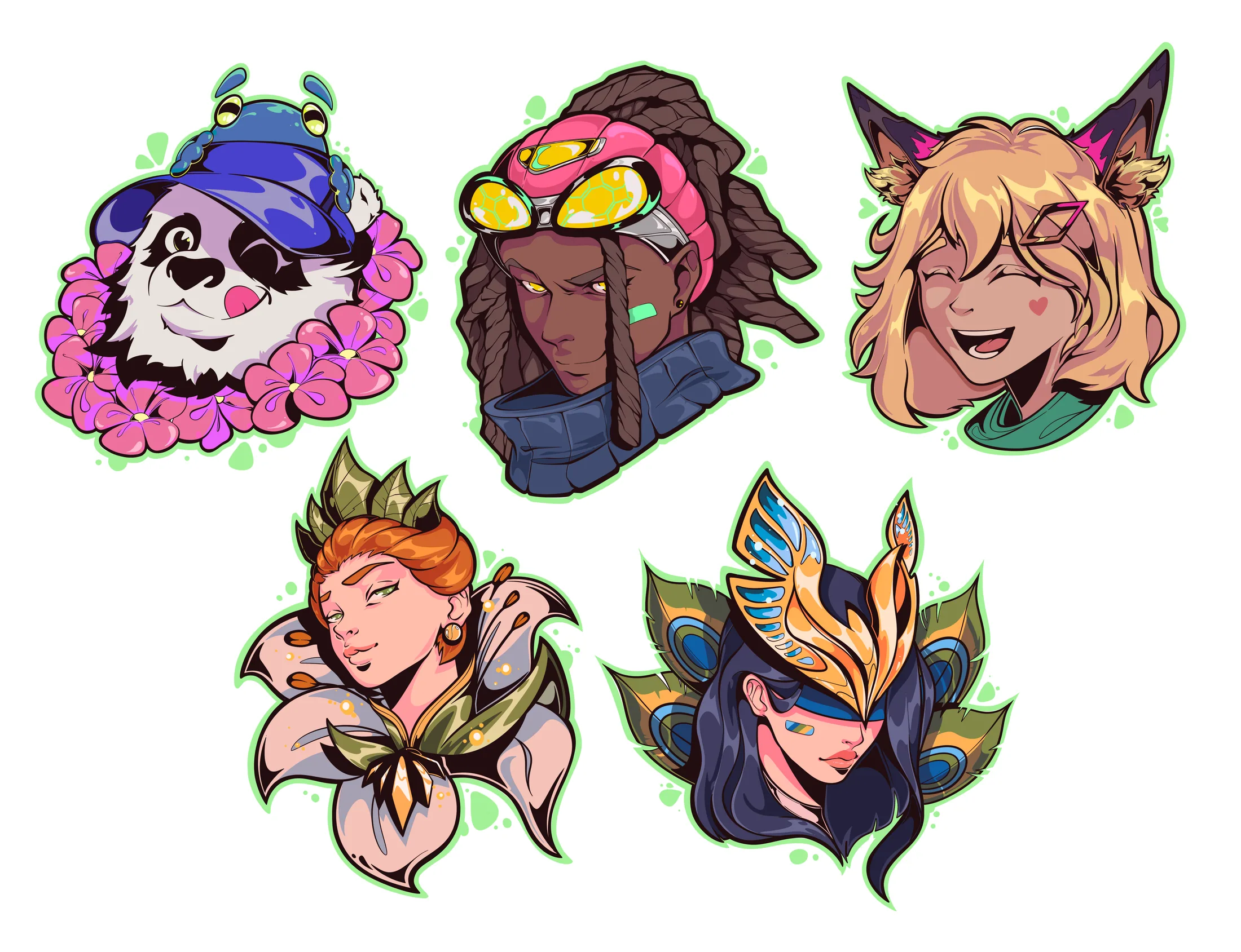 World stickers