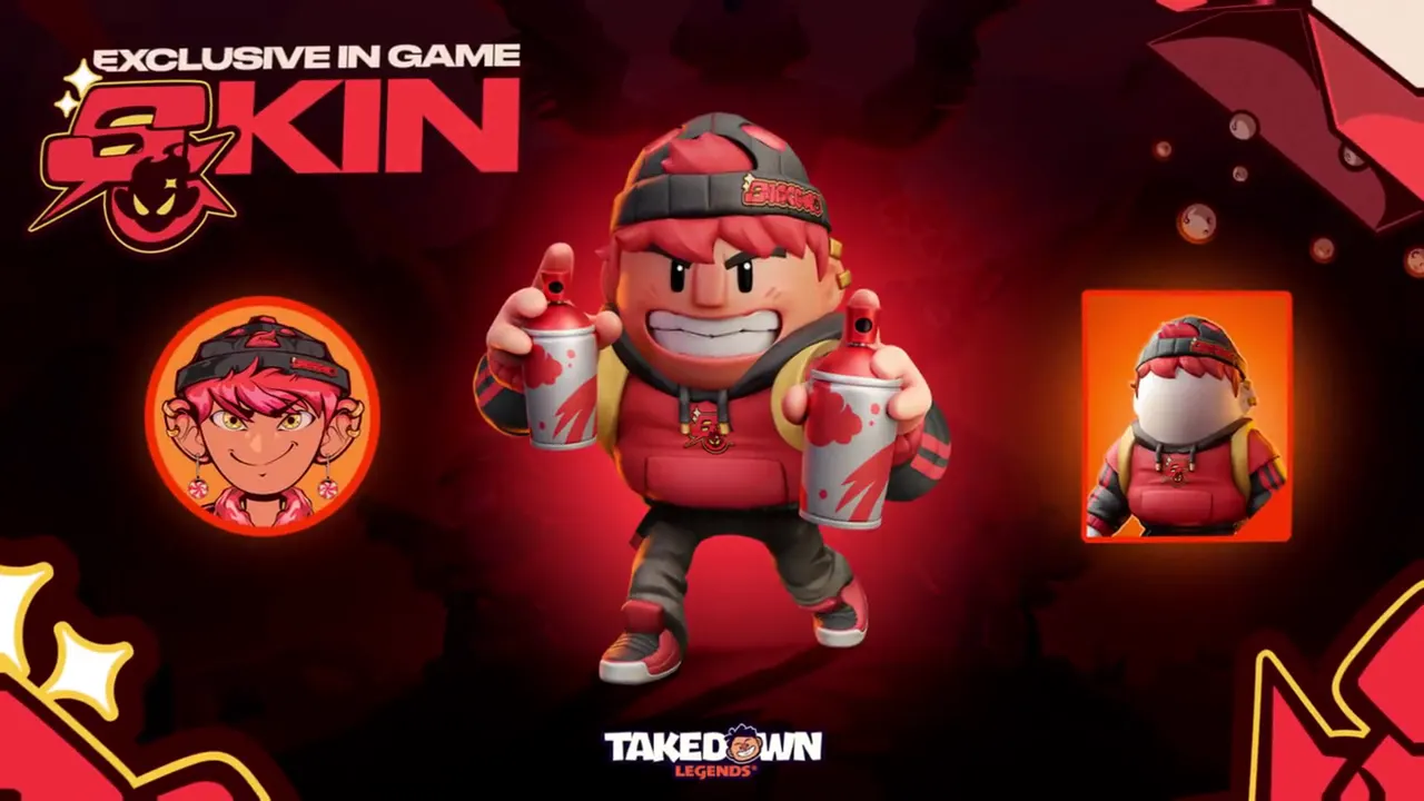 Takedown Legends — in-game skin launch
