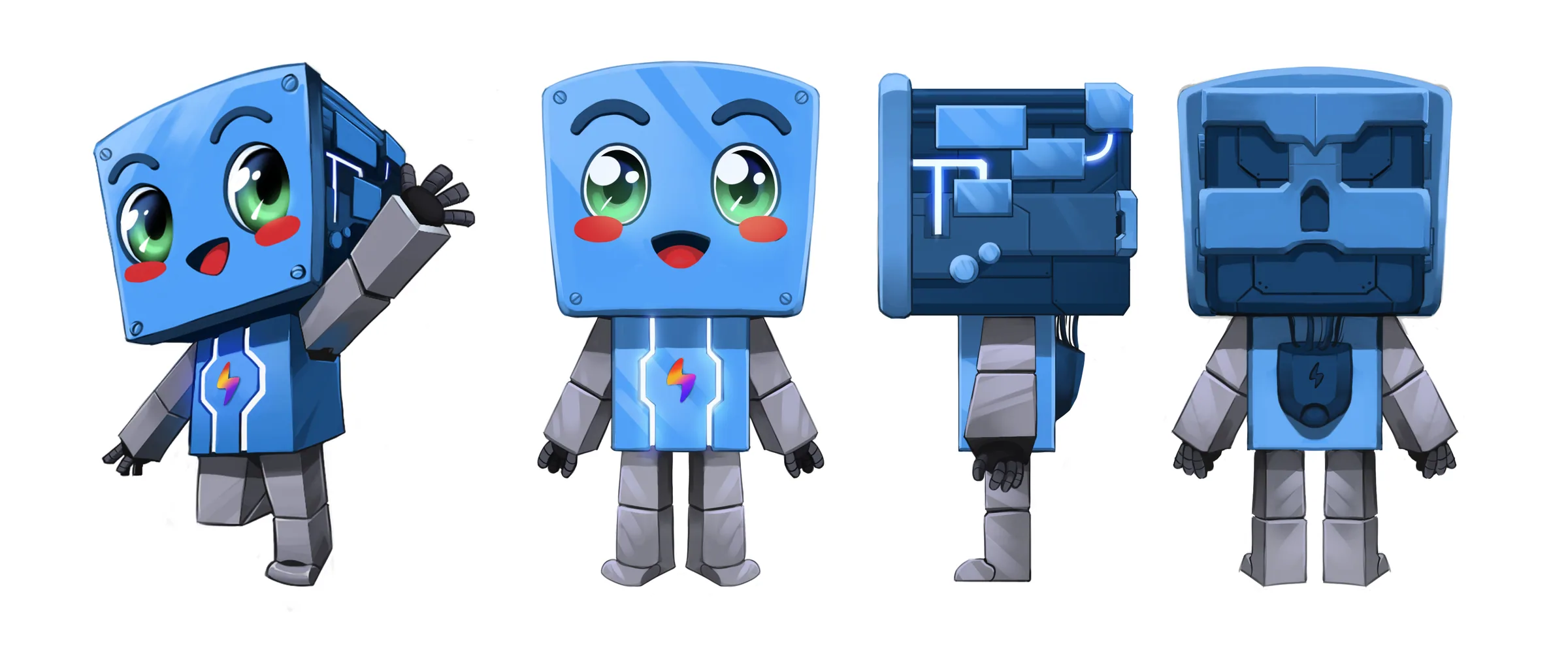 Mr. Enclave — model sheet